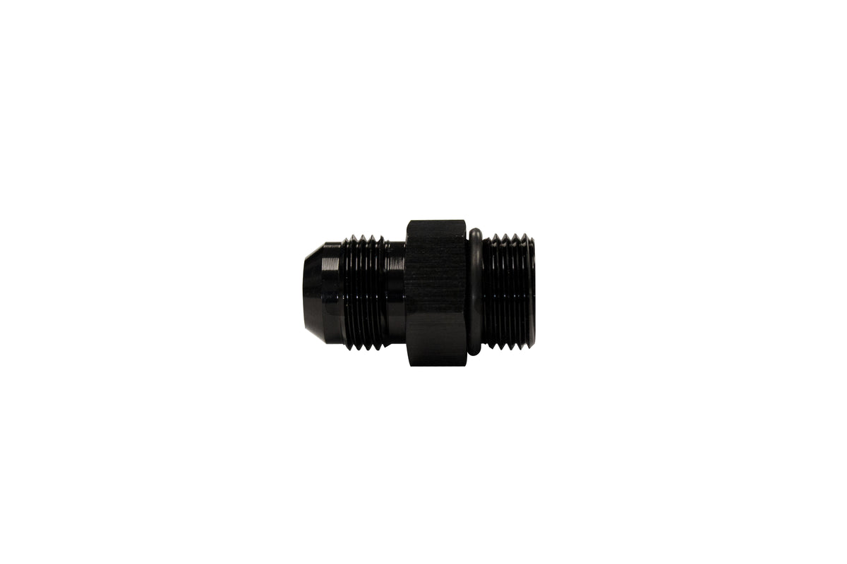Fleece Performance Fleece Perfromance -10 to 7  8 -14 Straight Male Black w O-Ring FLCFPE-34805-A | FPE-34805-A