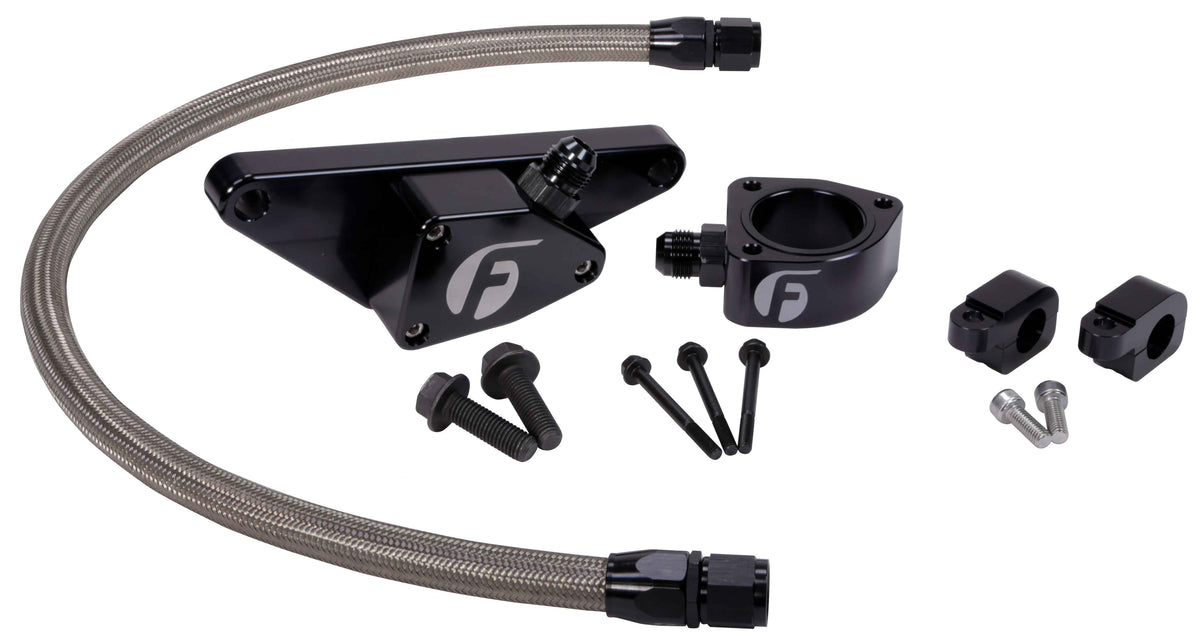 Fleece Performance Fleece Perfromance Cummins Coolant Bypass Kit  Manual Trans FLCFPE-CLNTBYPS-CUMMINS-MAN-SS | FPE-CLNTBYPS-CUMMINS-MAN-SS