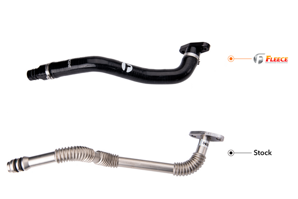 Fleece Performance Fleece Perfromance Turbo Drain Tube Kit for 2019 6.7L Cummins FLCFPE-CTDT-19-KIT | FPE-CTDT-19-KIT