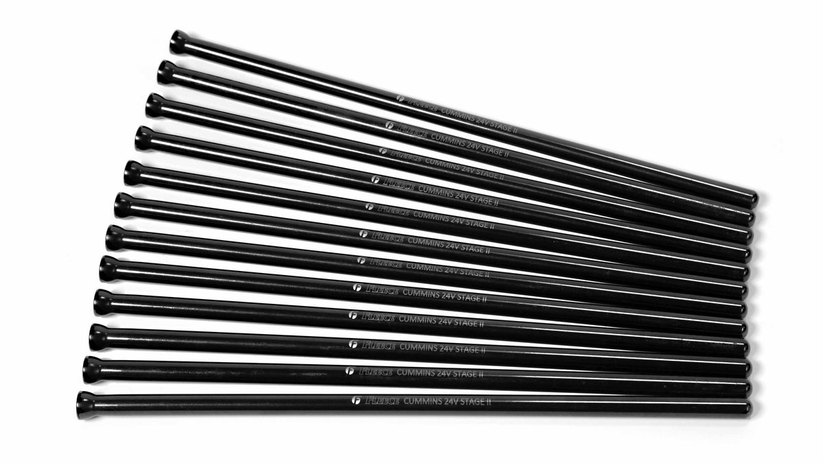 Fleece Performance Fleece Perfromance 24V Cummins Stage 2 Pushrods 3  8 dia FLCFPE-CUMM-S2-PROD | FPE-CUMM-S2-PROD