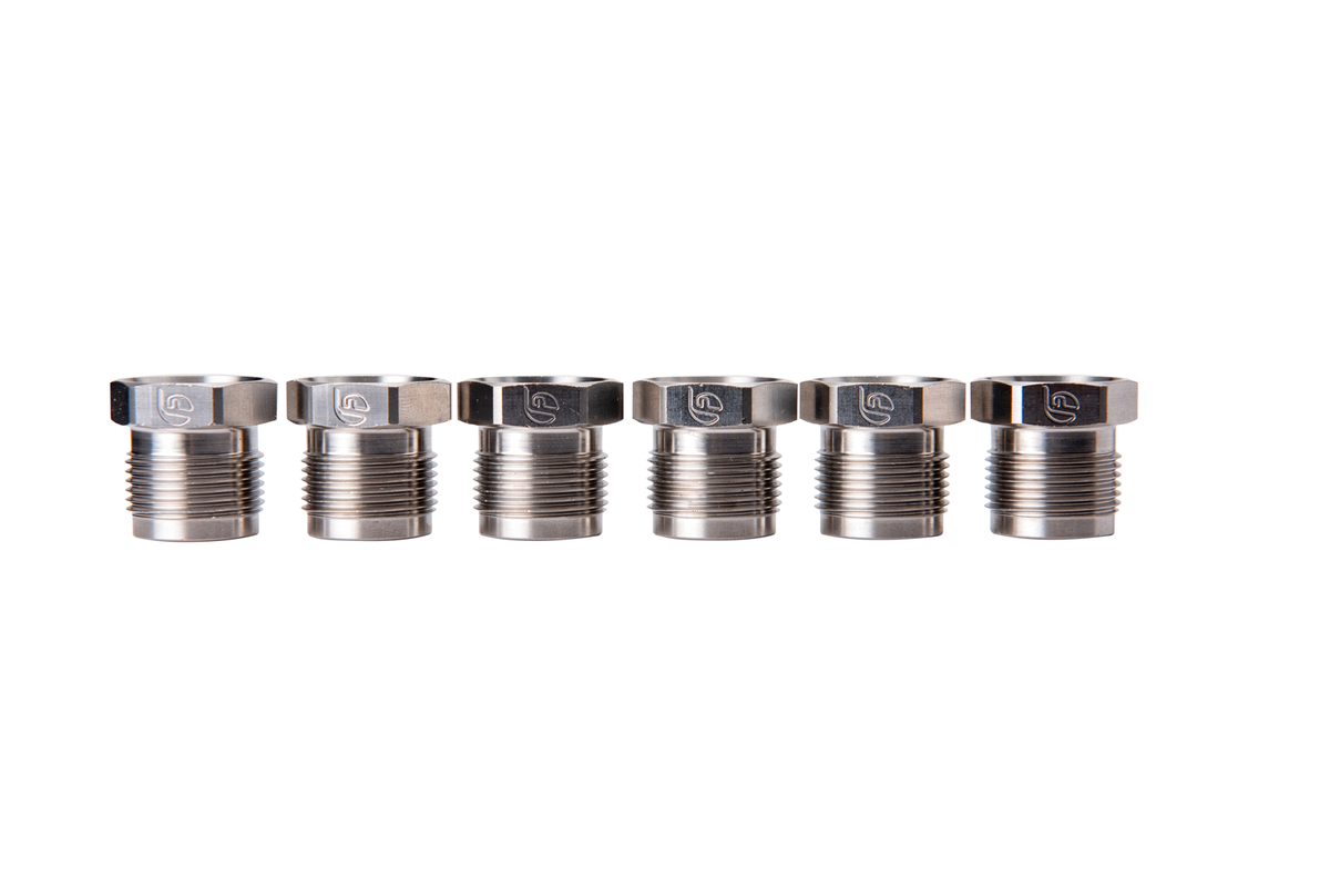 Fleece Performance Fleece Perfromance SS Fuel Supply Tube Nuts for 5.9  6.7L Cummins FLCFPE-CUMM-SSFTN | FPE-CUMM-SSFTN