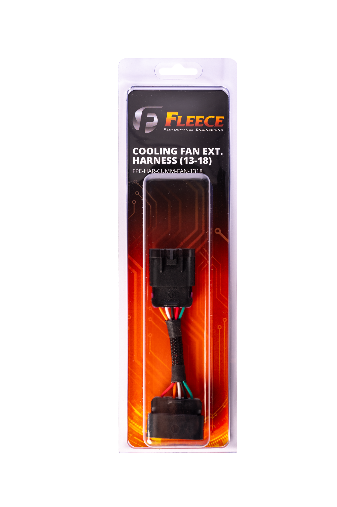 Fleece Performance Fleece Perfromance Cooling Fan Extension Harness for 2013-2018 Cummins FLCFPE-HAR-CUMM-FAN-1318 | FPE-HAR-CUMM-FAN-1318