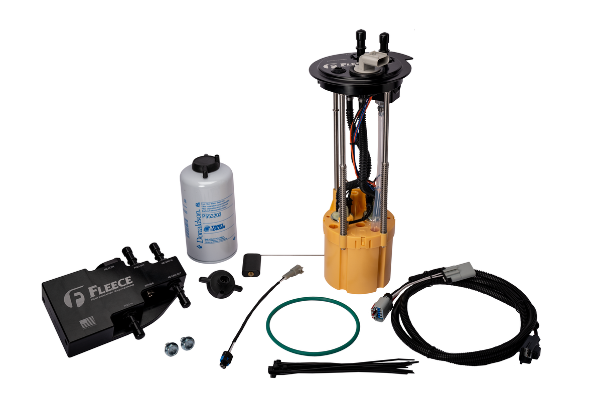 Fleece Performance Fleece Perfromance PowerFlo Lift Pump  Fuel System Upgrade kit for 2011-2016 FLCFPE-PF-FMC-1116-SB | FPE-PF-FMC-1116-SB