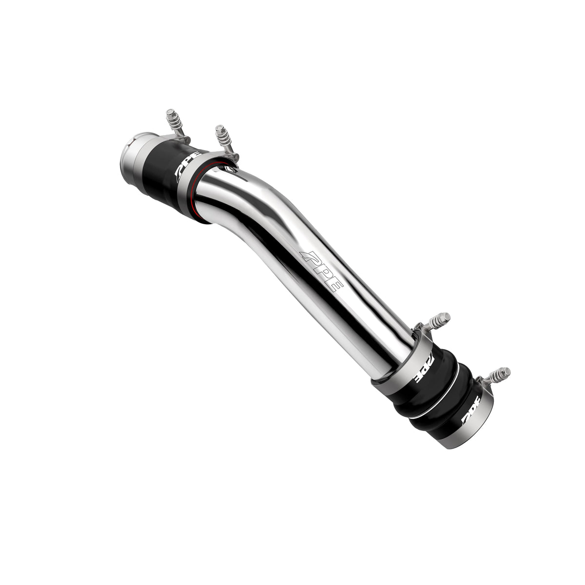 Pacific Engineering PPE Power Hot Charge Air Pipe Kit - OEM Length - 2017-2026 Ford 6.7L Power Stroke - Polished 315025230