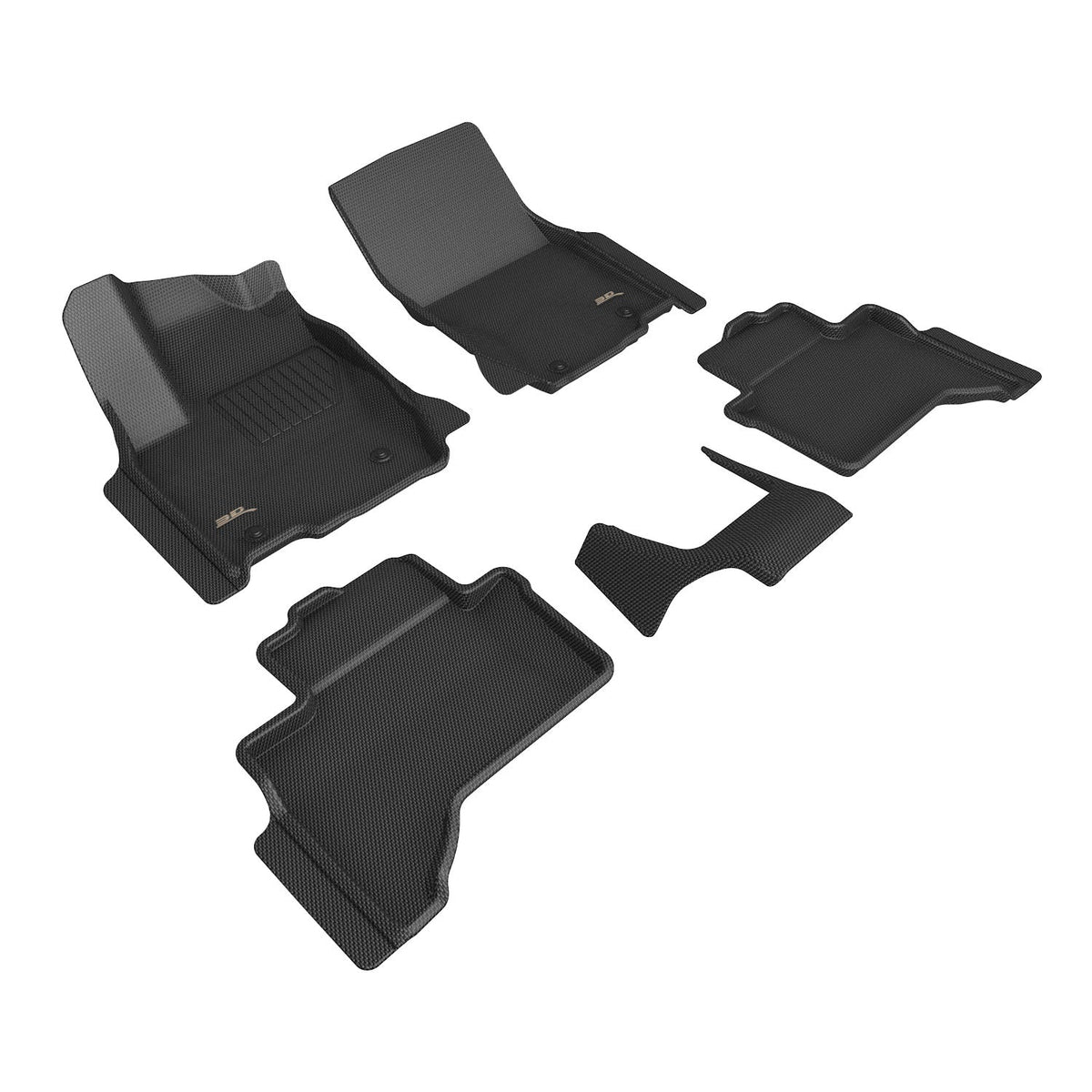3D Mats 3D TOYOTA LAND CRUISER 2025-2027 KAGU BLACK R1 R2 L1TY32301509 | L1TY32301509