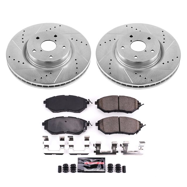 PowerStop FRONT Z23 EVOLUTION BRAKE KIT K4603