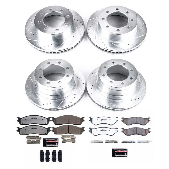 PowerStop FRONT AND REAR Z36 TRUCK  TOW BRAKE KIT K5468-36