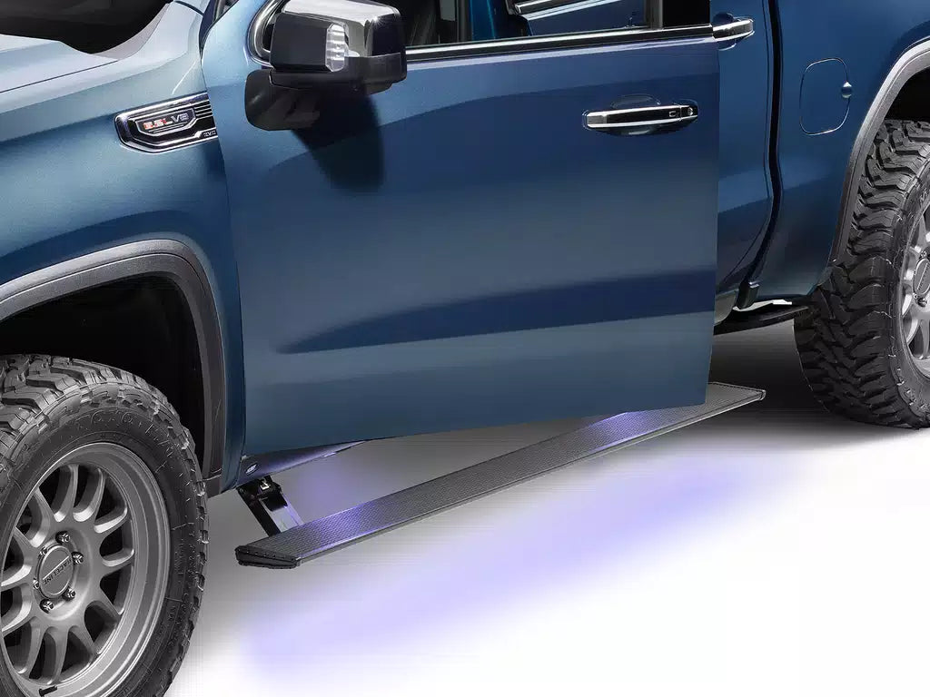 AMP Research AMP 2022 2026 CHEVROLET SILVERADO 1500 BLACK POWERSTEP XTREME 78255-01A