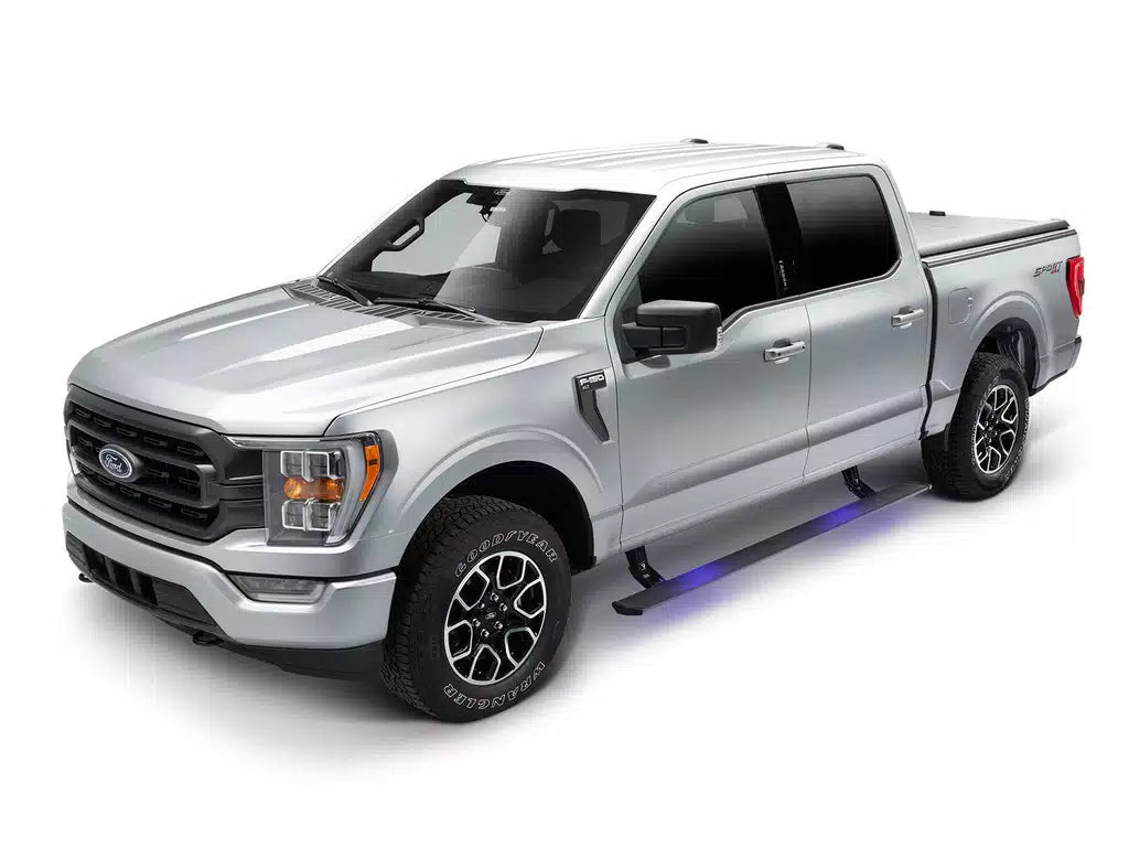 AMP Research AMP 2023 2026 FORD F-250 SUPER DUTY BLACK POWERSTEP PLUG  PLAY 76242-01A