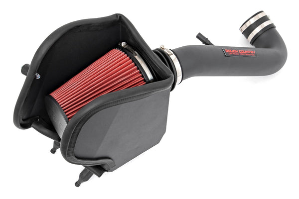 Rough Country 3.6L Cold Air Intake Kit Jeep Gladiator JT Wrangler JL 4WD (2018-2026) | 10479