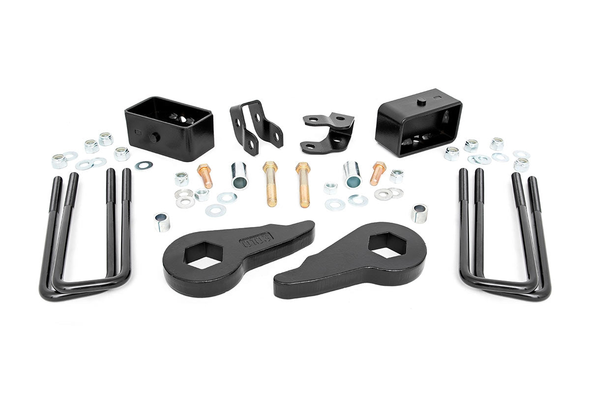 Rough Country 1.5-2 Inch Lift Kit Chevy Silverado GMC Sierra 1500 4WD (1999-2006 Classic) | 28300