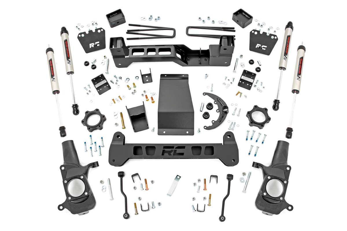 Rough Country 6 Inch Lift Kit V2 Chevy Silverado GMC Sierra 2500HD 4WD (2001-2010) | 29770