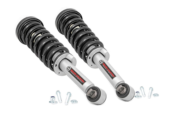 Rough Country N3 Leveling Struts 2 Inch Loaded Strut Ford F-150 4WD (2014-2026) | 501068