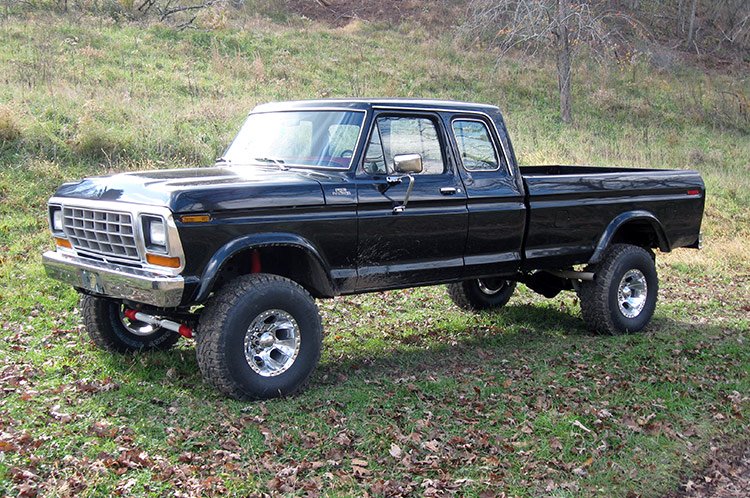 Rough Country 4 Inch Lift Kit Rear Springs Ford F-250 4WD (1977-1979) | 505.20