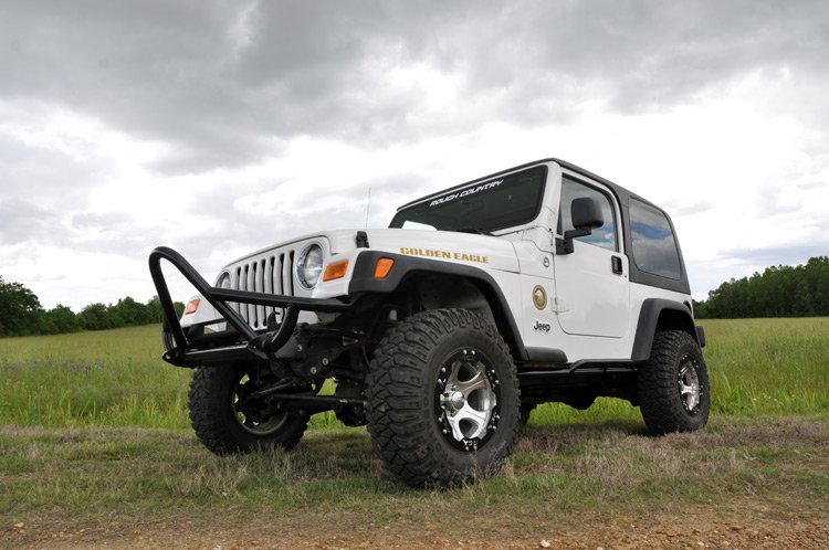 Rough Country 2.5 Inch Lift Kit X-Series Jeep Wrangler TJ (97-06) Wrangler Unlimited (04-06) | 61220