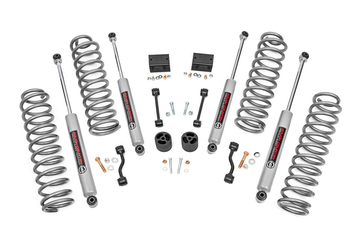 Rough Country 2.5 Inch Lift Kit Coils N3 Jeep Wrangler JL 4WD (2018-2023) | 91330