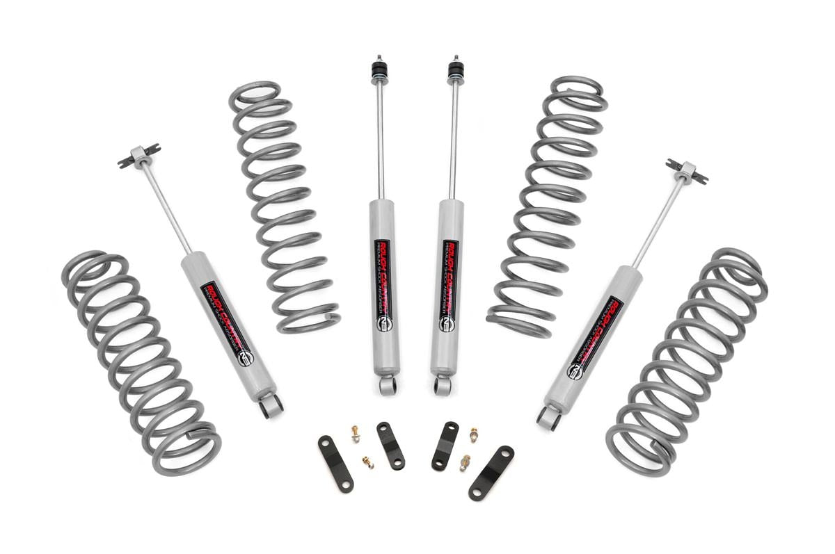 Rough Country 2.5 Inch Lift Kit Jeep Wrangler JK 4WD (2007-2018) | PERF678
