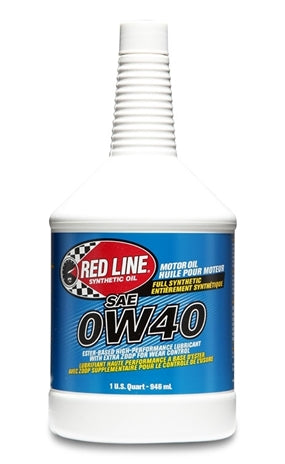 Red Line Oil Red Line Synthetic Oil RLO MOTOR OIL 0W40 12 1 QT 11104