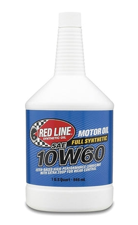 Red Line Oil Red Line Synthetic Oil RLO MOTOR OIL 10W60 12 1 QT 11704