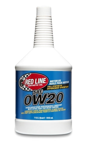 Red Line Oil Red Line Synthetic Oil RLO MOTOR OIL 0W20 12 1 QT 11804