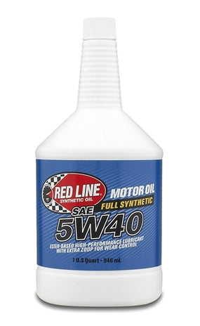 Red Line Oil Red Line Synthetic Oil RLO MOTOR OIL 5W40 12 1 QT 15404