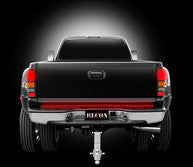 Recon Lighting 60Inch Hyperlite Red LED InchLine Of FireInch Tailgate Light Bar Fits most full-sized trucks and SUVs 26411