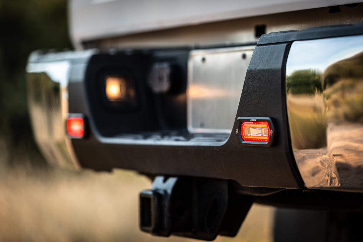 Rigid Industries SR-L Series Off-Road Spreader Pod 3 Wire Flush Mount With Red Halo Pair RIGID Industries | 53222