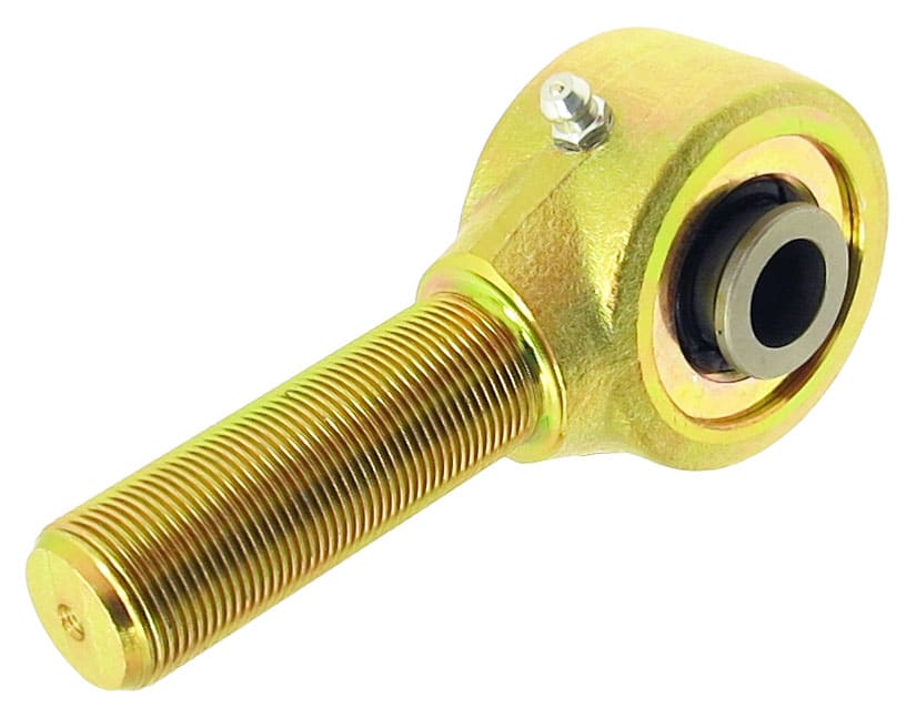 Rock Jock Rock Jock Johnny Joint Rod End 2 in. Narrow Forged 1.600 in. X .562 in. Ball 7 8 in.-14 RH Threaded Shank Externally Greased CE-9116N-13 | CE-9116N-13