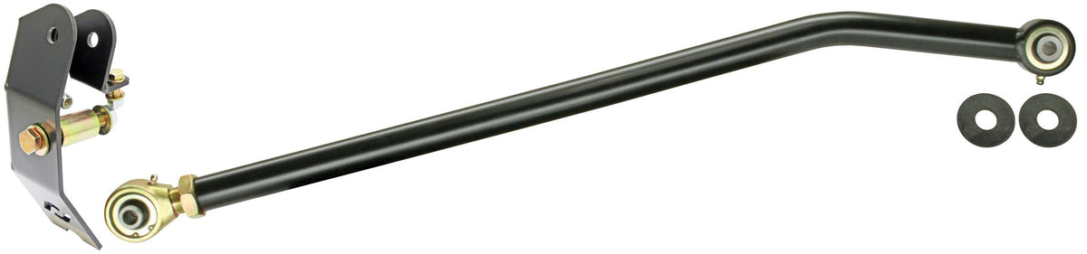 Rock Jock Rock Jock Johnny Joint Trac Bar Kit TJ LJ Rear Incl. CE-9121N Housing Bracket Kit w Hardware Adjustable Greasable 1.25 in. DOM Tubing CE-9123N | CE-9123N