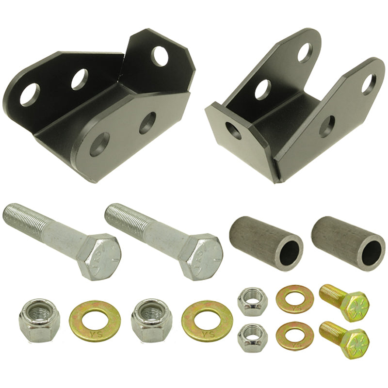 Rock Jock Shock Mount Extensions TJ LJ Rear Lower Incl. Hardware Pair CE-9601