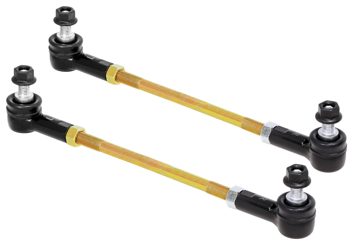 Rock Jock Adjustable Sway Bar End Link Kit (10 1 2 in. Long Rods w Sealed Rod Ends and Jam Nuts pair) RJ-203005-101