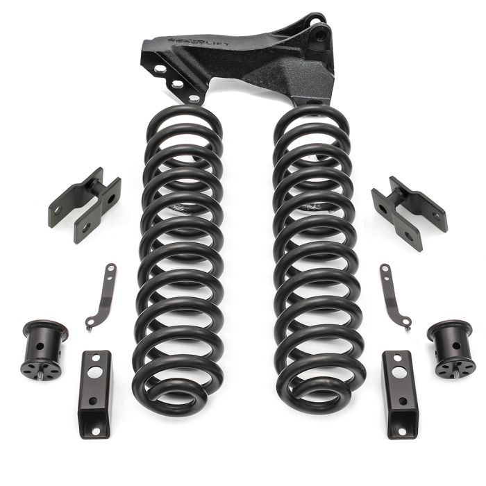 ReadyLift Suspension RLS - 2.5  Coil Spring Front Lift Kit with Front and Rear Shock Extensions and Front Track Bar Bracket Fits Ford F250 F350 F450 Diesel 2020-2024 | 46-20252