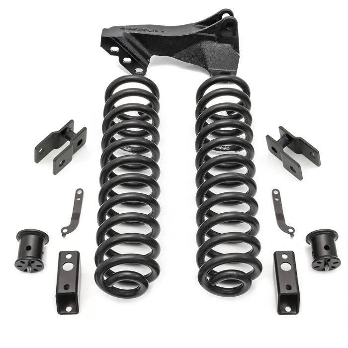 ReadyLift Suspension 2011-2019 Ford F250 F350 Diesel 4WD 2.5Inch Coil Spring Front Lift Kit with Front Shock Extensions and Front Track Bar Bracket 46-2728