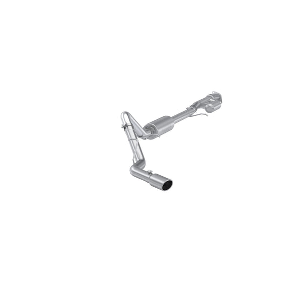 MBRP 2019 2026 Chevrolet GMC 1500 Silverado Sierra 2.7L Aluminized Steel 3 Cat-Back Single Side Exit | S5019AL