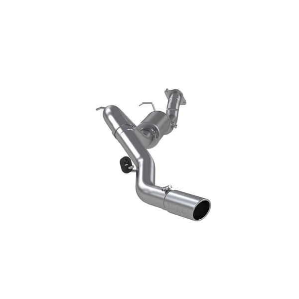MBRP 2007 2010 Chevrolet GMC 2500 HD 6.0L Ec CC-SB Aluminized Steel 3.5 Cat Back; Single Side | S5078AL