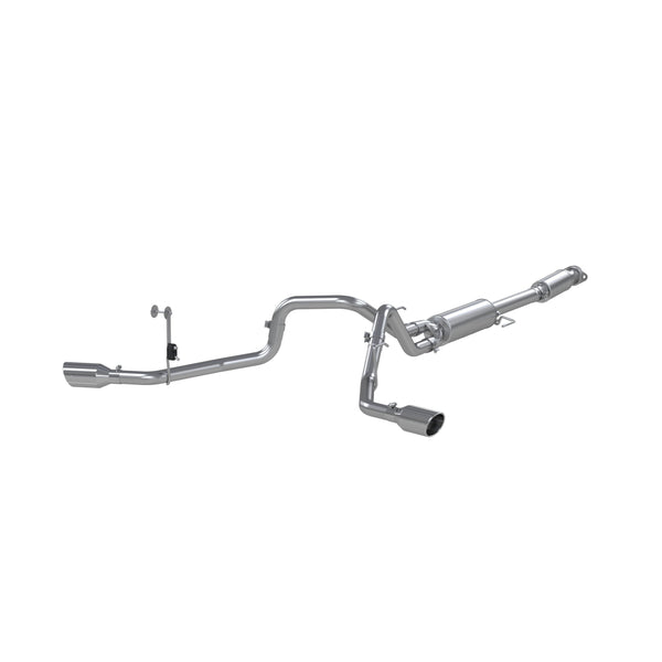 MBRP 2021 2026 Ford F-150 2.7L 3.5L EcoBoost 5.0L Aluminized Steel 3 Cat-Back 2.5 Dual Split Side | S5213AL