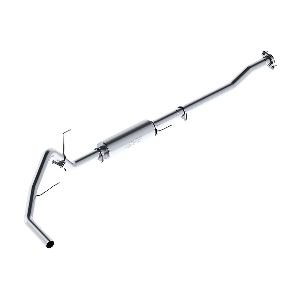 MBRP 2011 2014 Ford F-150 5.0L RC-LB; Ec CC-6.5 5.5 box Aluminized Steel 3 Cat Back Single Side Exit | S5230P