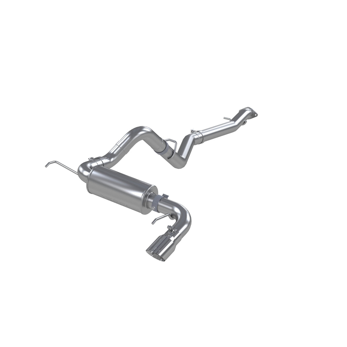 MBRP 2021 2026 Ford Bronco 2.3L 2.7L EcoBoost (2-Door 4-Door) Aluminized Steel 3 Cat-Back Single Rear Exit | S5235AL