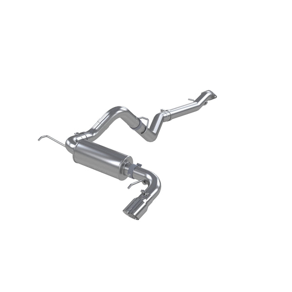 MBRP 2021 2026 Ford Bronco 2.3L 2.7L EcoBoost (2-Door 4-Door) Aluminized Steel 3 Cat-Back Single Rear Exit | S5235AL