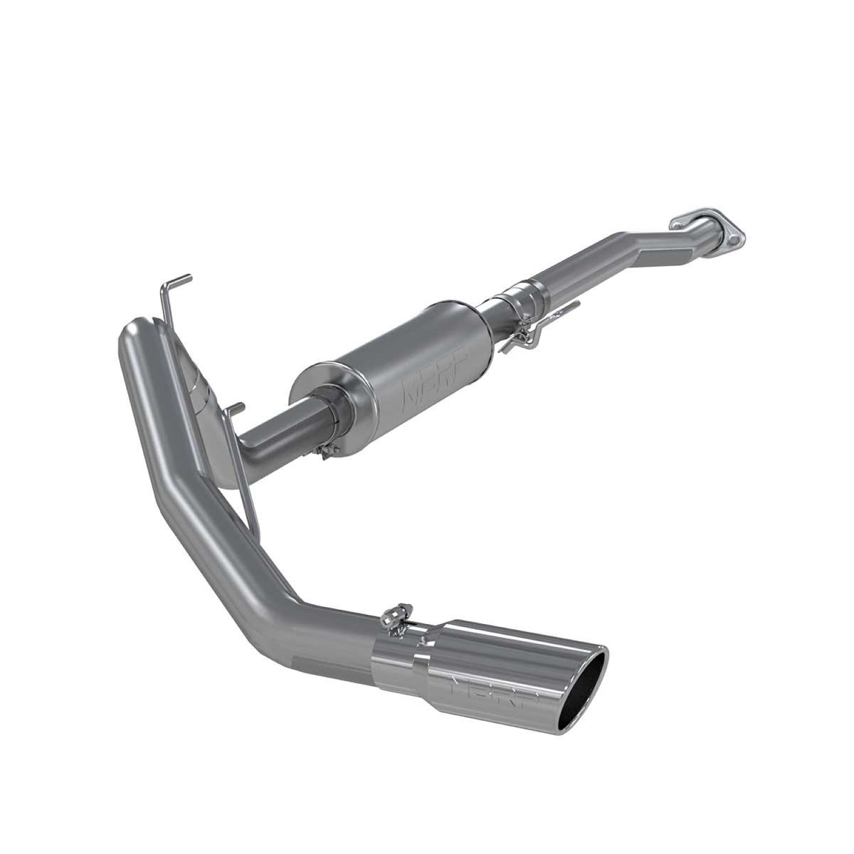 MBRP 2011 2014 Ford F-150 V6 EcoBoost Aluminized Steel 3 Cat Back Single Side | S5236AL