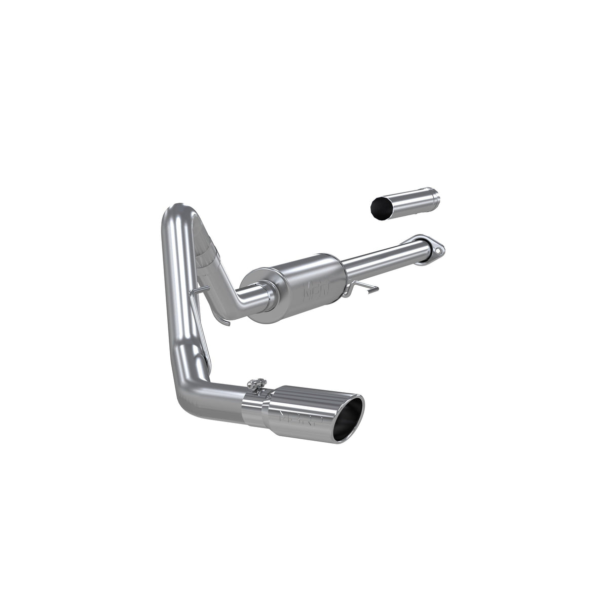 MBRP 2015 2020 Ford F-150 2.7L 3.5L EcoBoost T409 Stainless Steel 3 Cat Back Single Side | S5253409