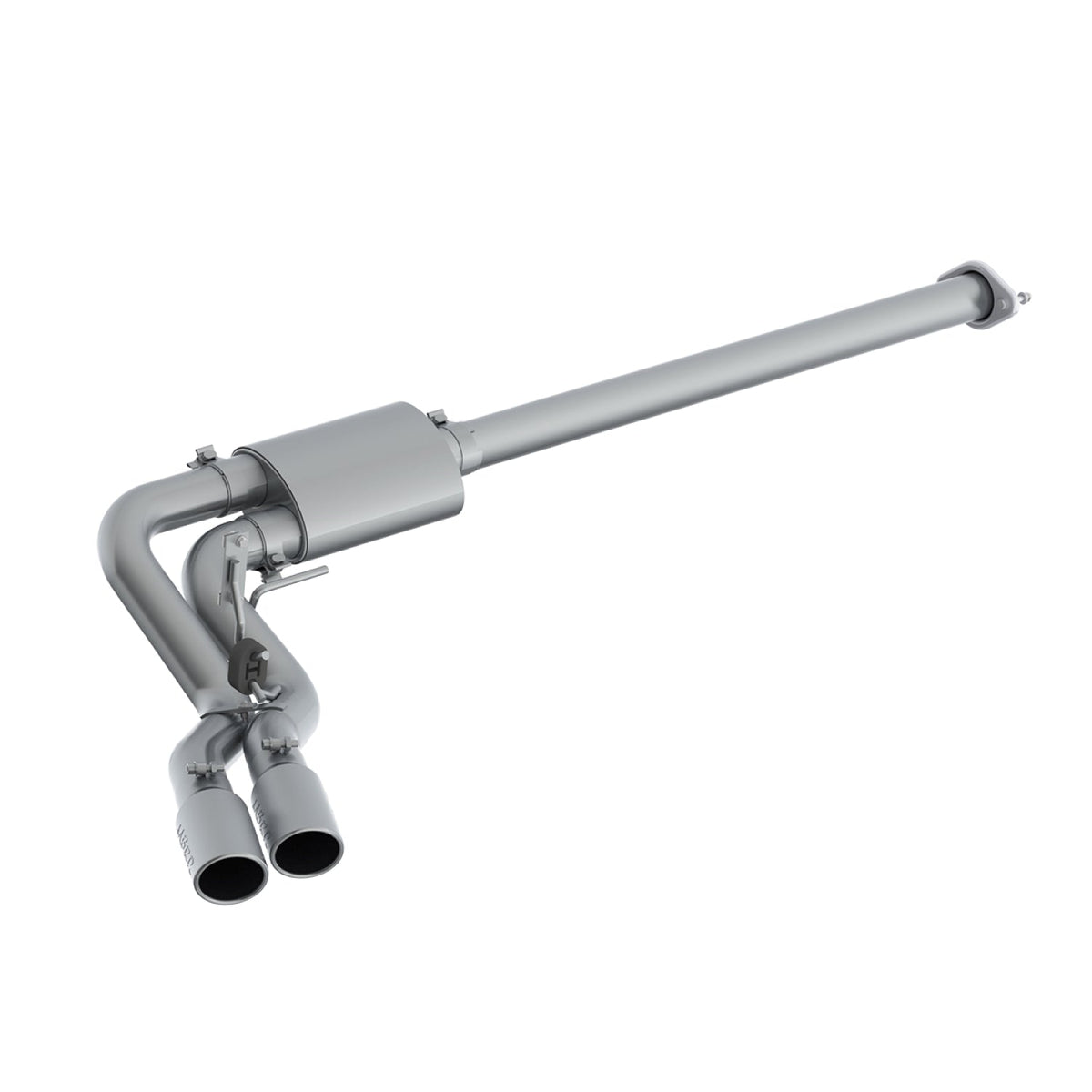MBRP 2015 2020 Ford F-150 T304 Stainless Steel 3 Cat Back Pre-Axle Dual Outlet Race Version | S5260304
