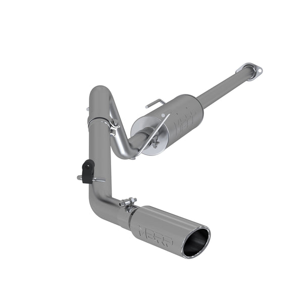 MBRP 2005 2015 Toyota Toyota Tacoma 4.0L Ec Cc T409 Stainless Steel 2.5 Cat Back Single Exit | S5326409