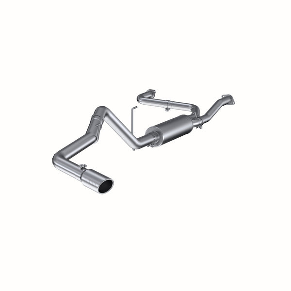 MBRP 2005 2019 Nissan Frontier 4.0L V6 Ec CC-SB Aluminized Steel 3 Cat Back Single Side | S5406AL