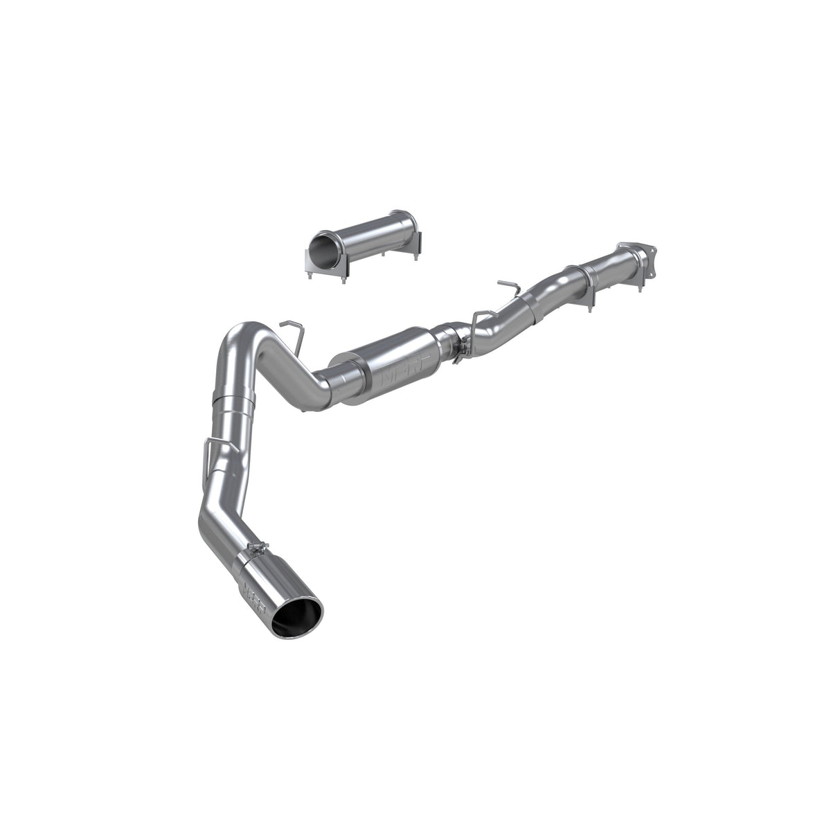 MBRP 2001 2005 Chevrolet GMC 2500 3500 Duramax Ec Cc Aluminized Steel 4 Cat Back Single Side | S6000AL