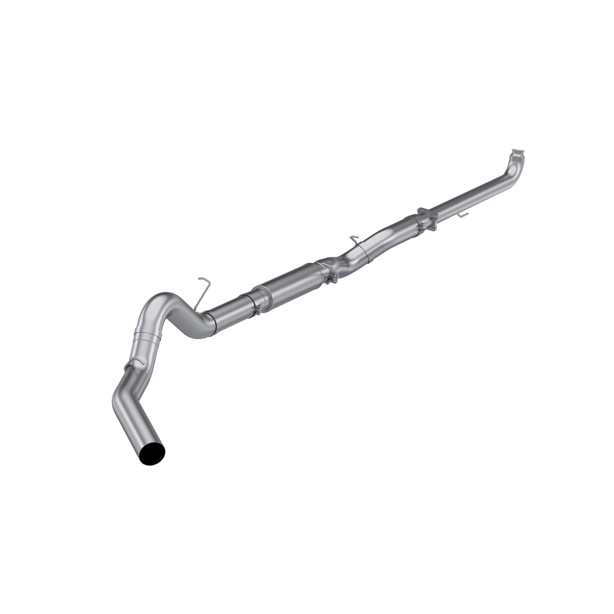 MBRP 2001 2004 Chevrolet GMC 2500 3500 6.6L Duramax EC CC Aluminized Steel 5 Downpipe-Back Single Side Exit S60210P