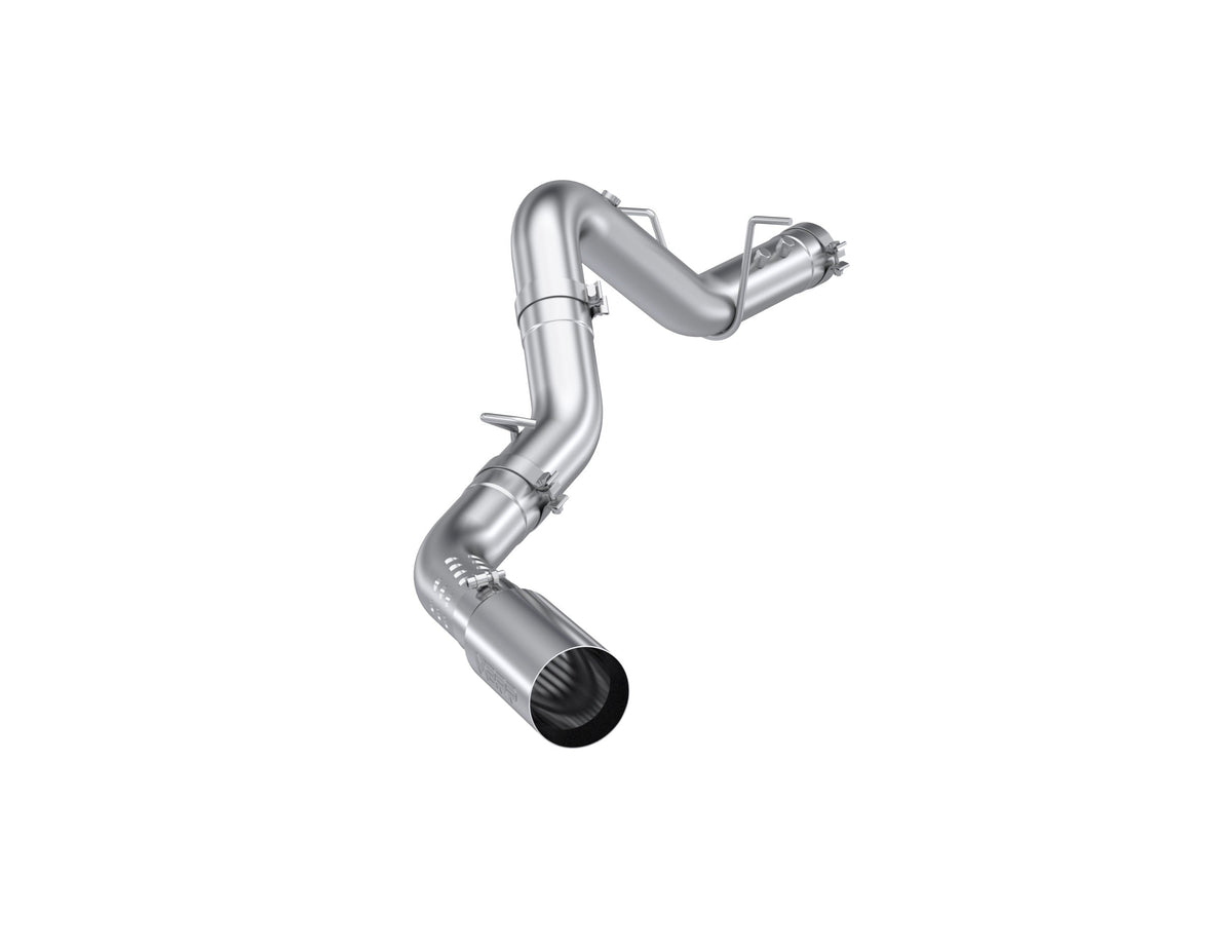 MBRP 2020 2026 Chevrolet GMC 2500 3500 6.6L Duramax EC CC Models Only T304 Stainless Steel 4 Filter Back Single Side Exit S6059304