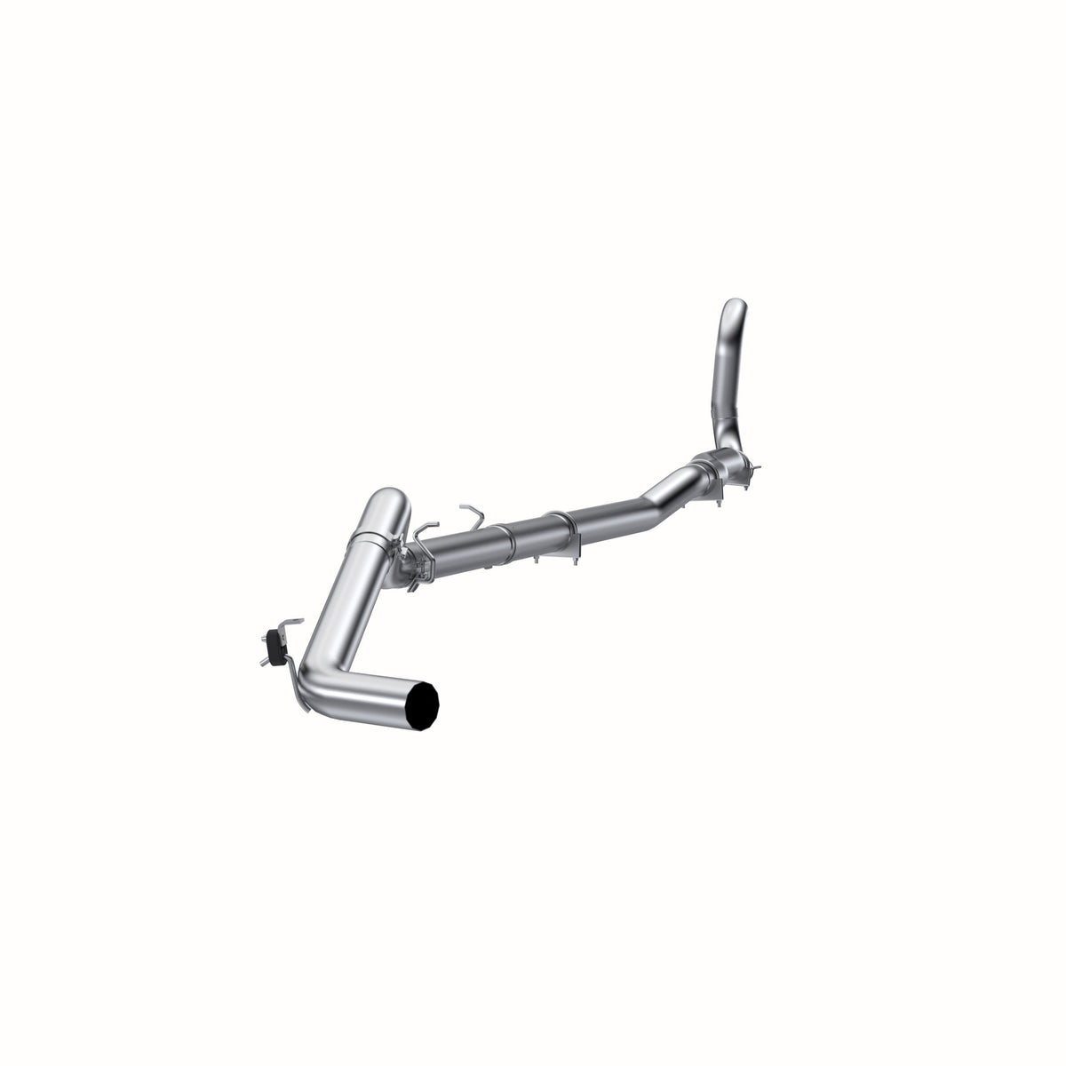 MBRP 1988 1993 Dodge Ram 2500 3500 Cummins Aluminized Steel 4 Turbo Back Single Side Exit (4WD only) - No Muffler S6150PLM