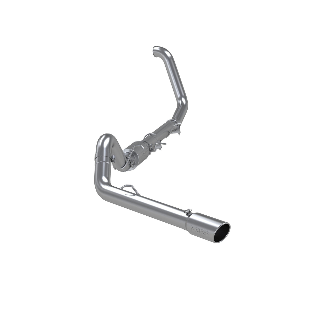 MBRP 1999 2003 Ford Excursion 7.3L Aluminized Steel 4 Turbo Back Single Side Exit S6204AL