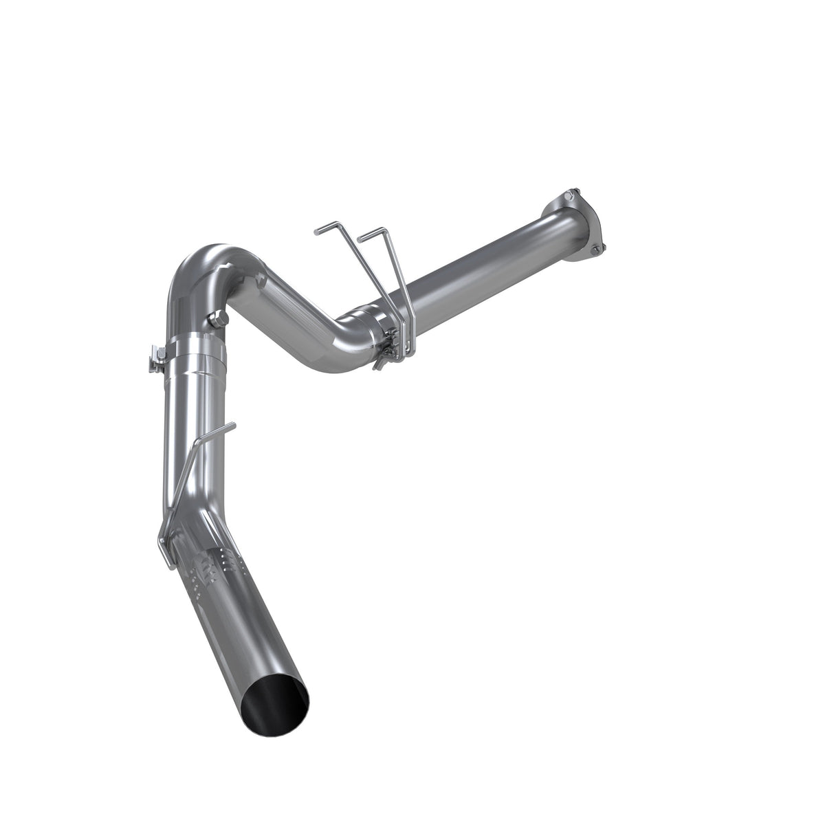 MBRP 2011 2016 Ford F-250 350 450 6.7L Powerstroke CC Super Cab T409 Stainless Steel 4 Filter Back Single Exit - No Muffler S6287SLM
